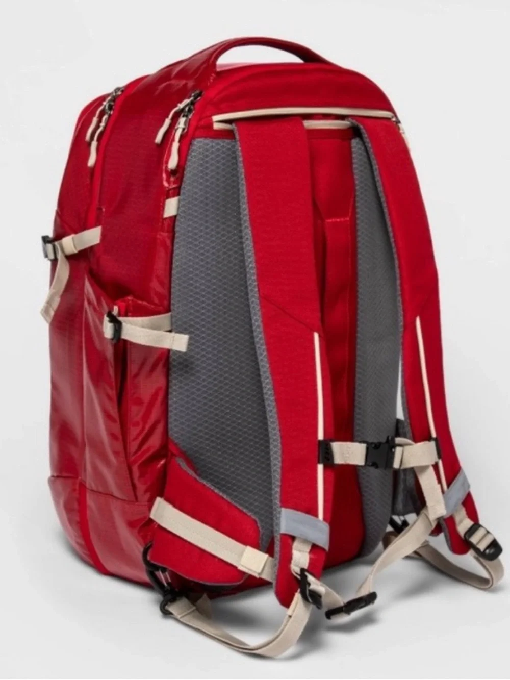 RARE 35L Adventure 20'' Travel Backpack Ripstop Red NWOT‎